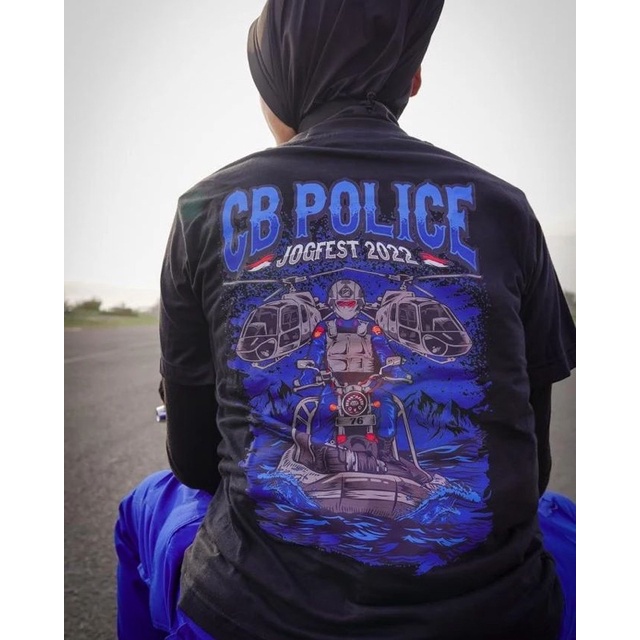 KAOS ACARA CB POLICE YOGYAKARTA 2022 ORIGINAL LIMITED STOK