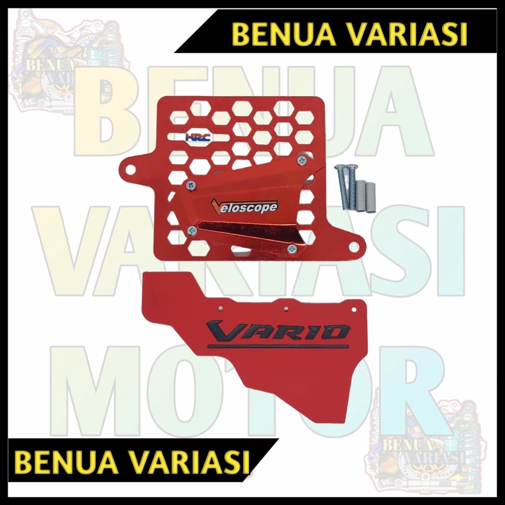 PAKET TERBARU VARIO 160 NEW COVER RADIATOR VARIO 160 NEW MODEL AIRSCOP+ MUDFLAP VARIO 160NEW ABS/CBS