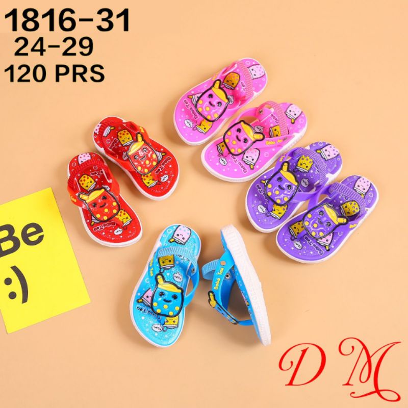 Sandal Bunyi Cit Cit Karet Motif Bayi Perempuan dan Laki Sandal Bunyi Sandal Baby untuk belajar jalan