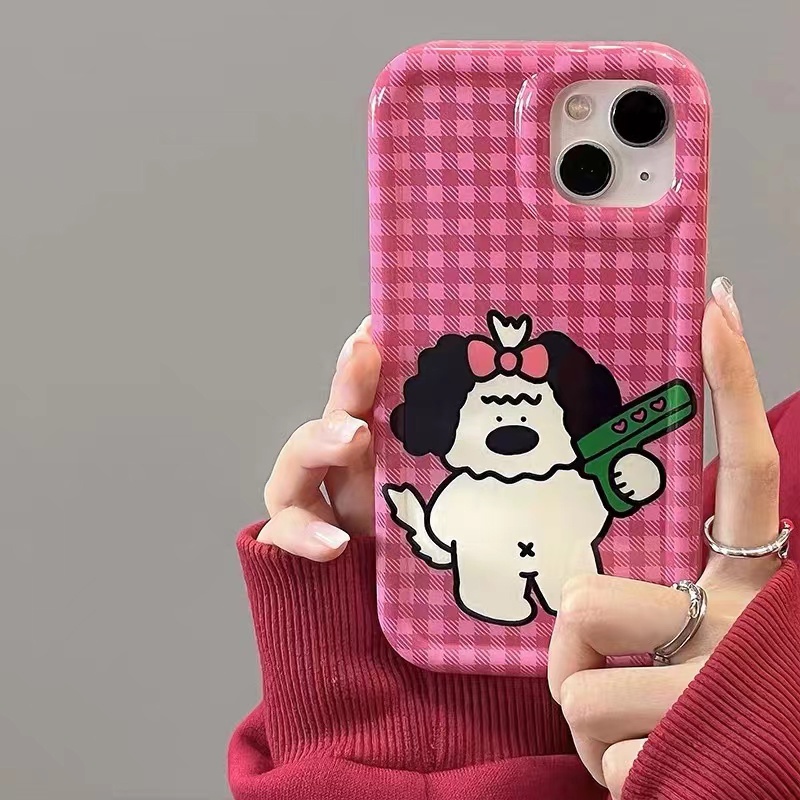 Soft Case TPU Silikon Transparan Motif Anjing Lucu Untuk IPhone 14 12 13 11 Pro XR X XS Max 8 7 6S Plus