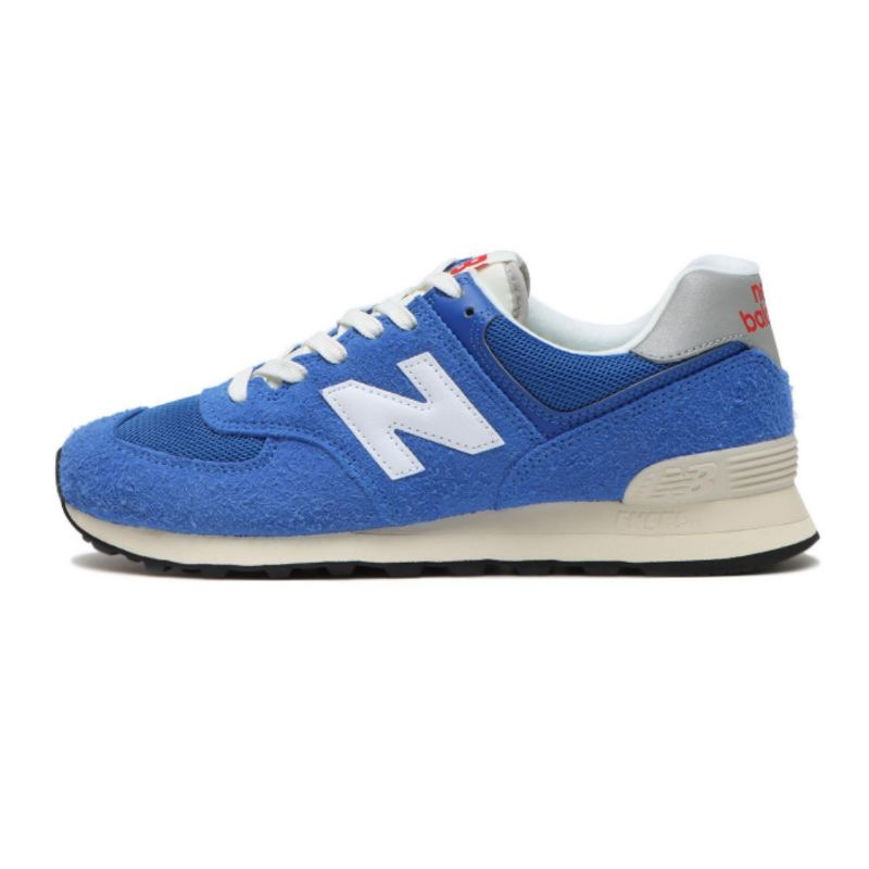 New Balance 574 Blue White Red Original