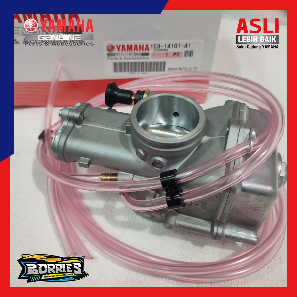 KARBU KARBURATOR CARBURETOR YZ125 TMX38 ORIGINAL YAMAHA JAPAN 1C3-14101-41