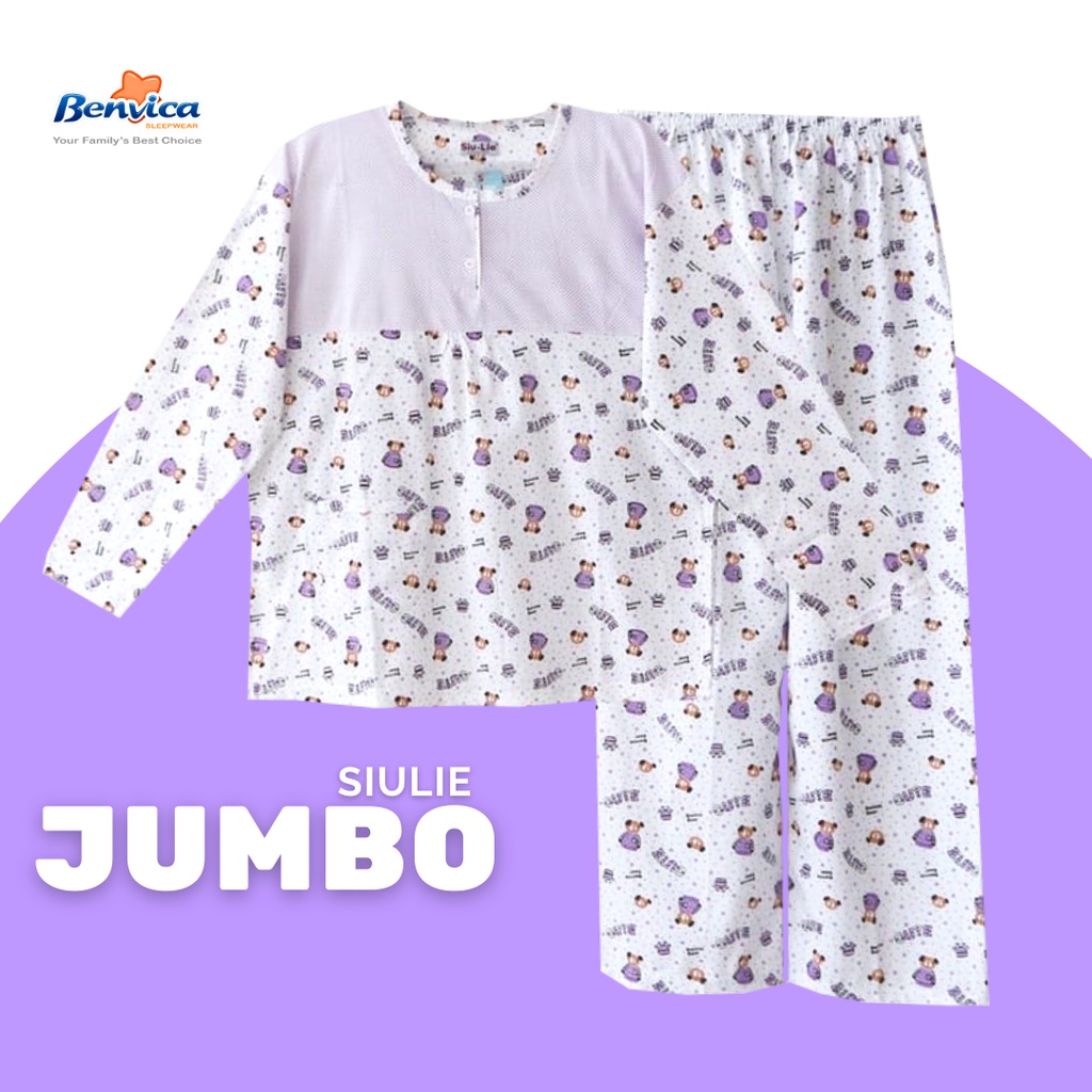 BAJU TIDUR PIYAMA JUMBO SIULIE BANYAK MOTIF