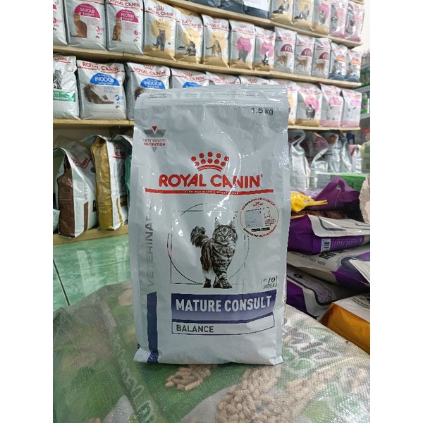 Royal Canin Vet senior consult stage 1 balance 1.5kg Freshpack - Rc cat senior consult stage 1 balance /Rc mature consult balance