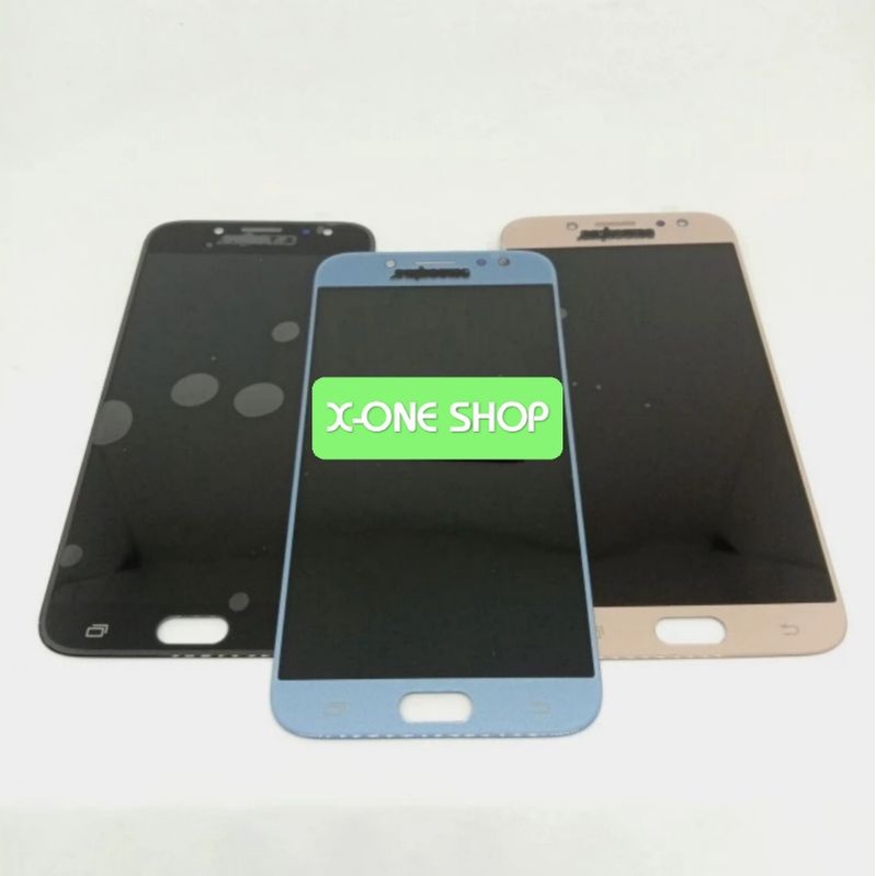 Lcd touchscreen fullset kaca layar lcd Samsung J7 pro J730 Amoled tipis Original