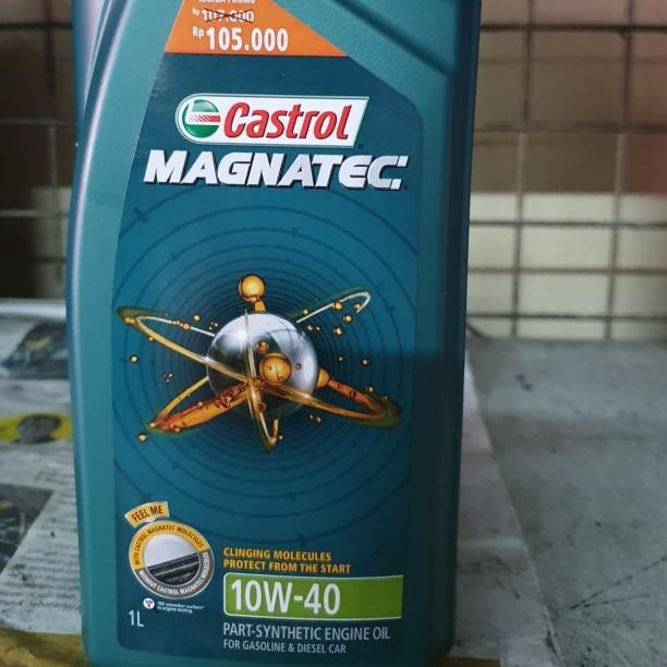 oli mobil castrol magnetic sae 10 - 40