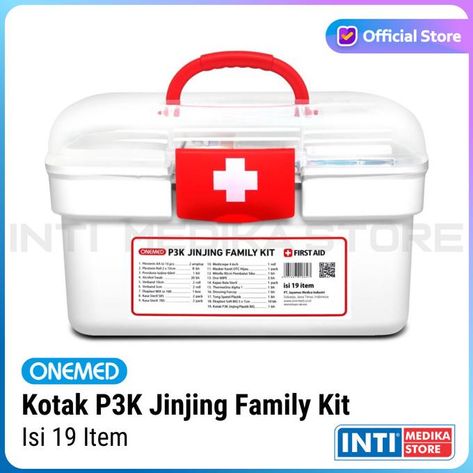 Jual ONEMED - Kotak P3K Jinjing FAMILY KIT | First Aid Kit | Perawatan ...