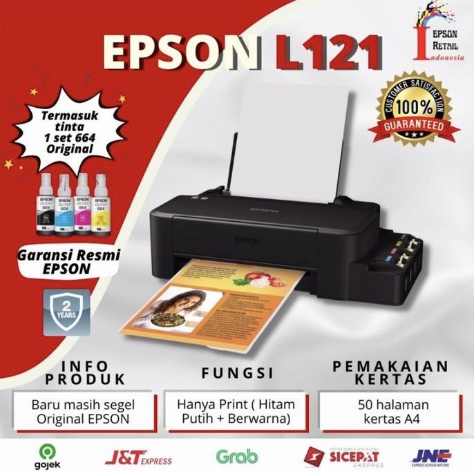 printer epson l121 / epson l121 original garansi epson