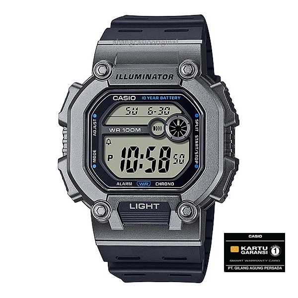 JAM TANGAN CASIO W-737H W-737H-1A W-737H-1A2 W-737H-2A W 737H ORIGINAL RESMI