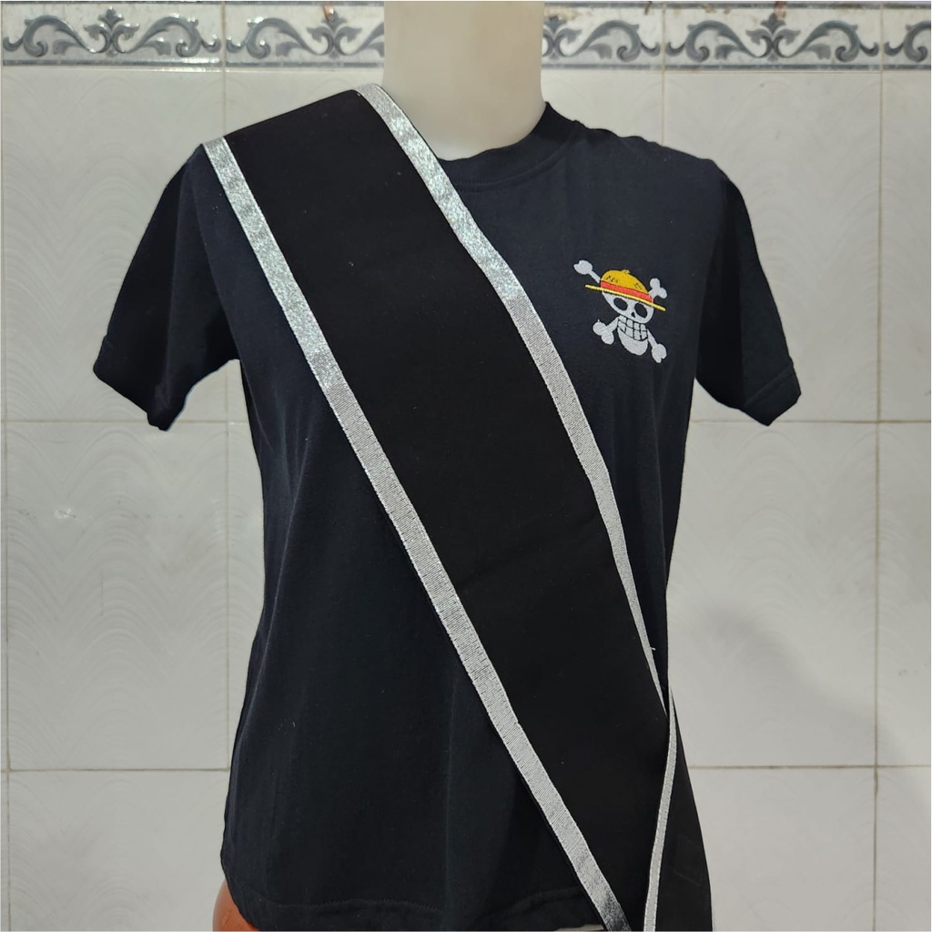( 1 Hari Jadi ) Selempang/Sash SABLON dan LOGO