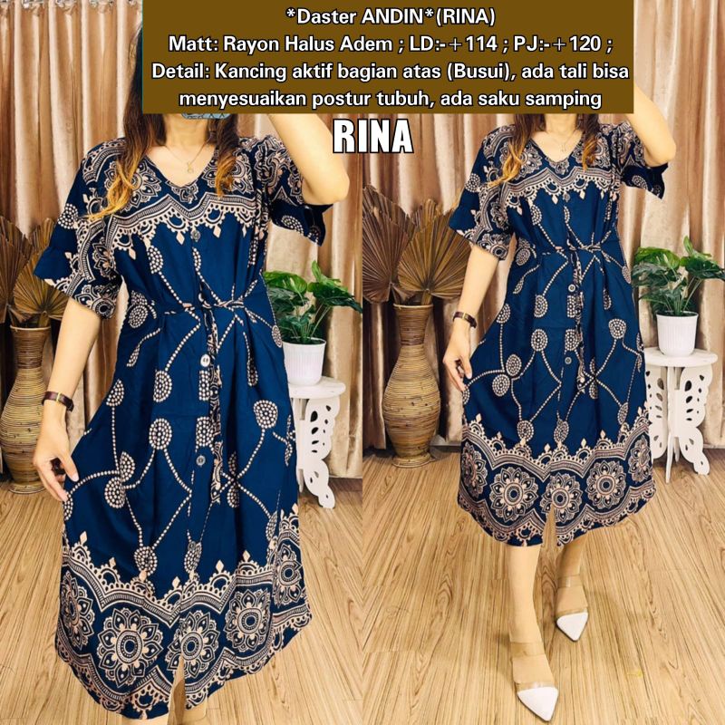 Daster Andin / Daster Andin Motif / Daster Andin Rayon / Daster BUSUI / Daster Rayon Premium / Daste