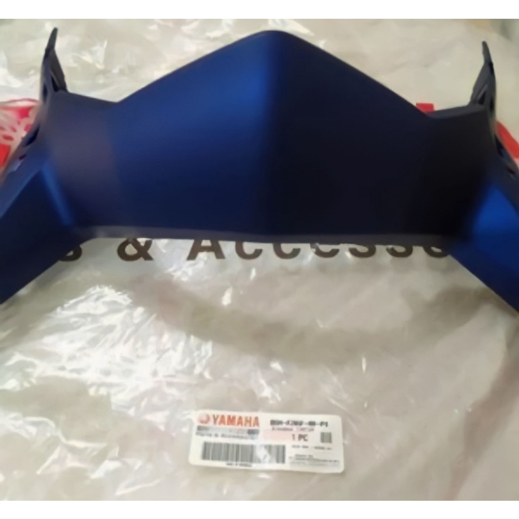 COVER FRONT DAGU LAMPU DEPAN ALL NEW NMAX BIRU DOFF ASLI ORI YAMAHA B6H F286F 00 P4
