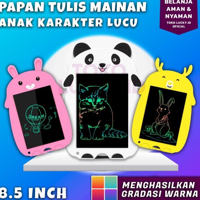 

Papan Tulis Mainan Anak Karakter Tablet LCD Writing Belajar Menulis