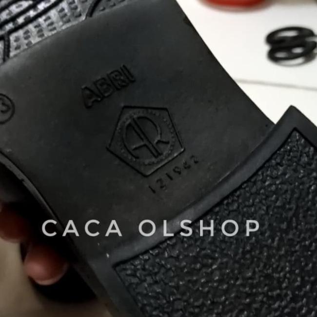 Sepatu PDH Sleting Merk AR Asli Kulit - Hitam, 38