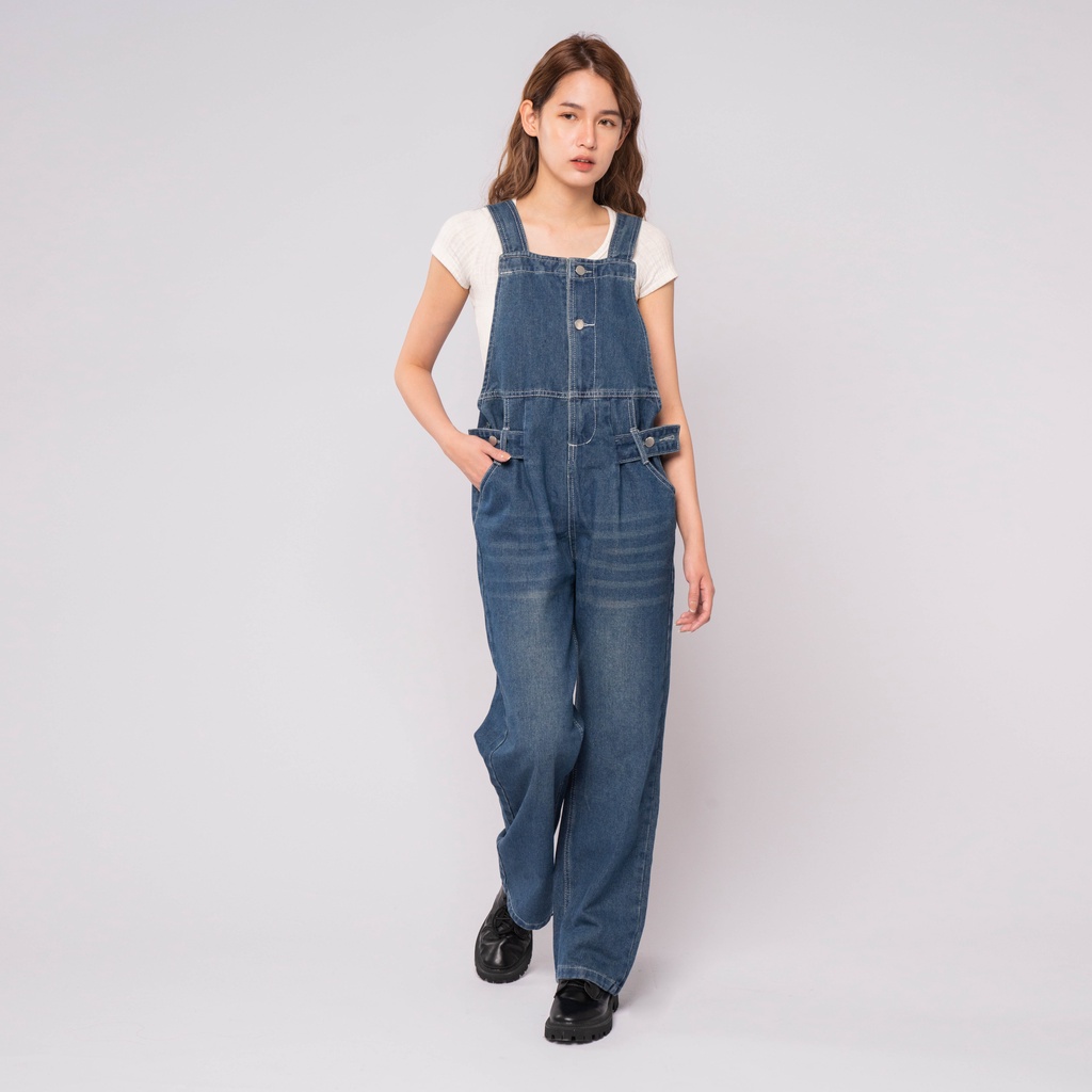 VIERLIN - Jumpsuit jeans 7335