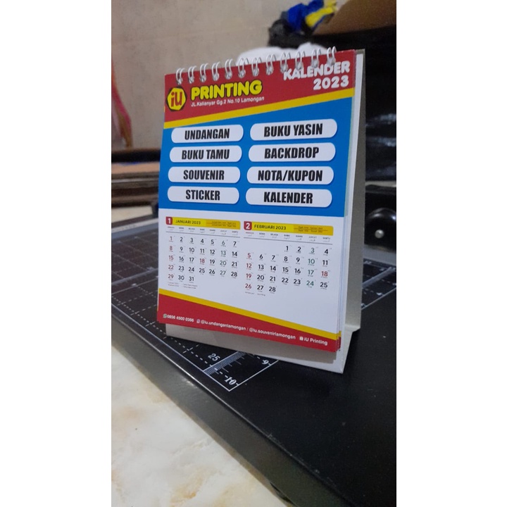 

READY STOCK KALENDER MEJA MINI