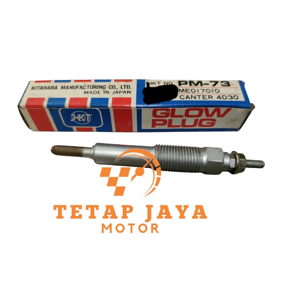 BUSI PEMANAS CANTER FUSO GLOW PLUG PM-73 KITAHARA JAPAN JEPANG