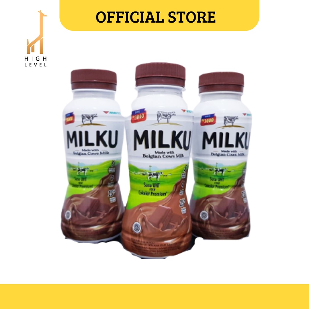 Milku Susu UHT Coklat 200 ml