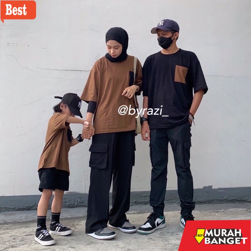 baju setelan wanita kekinian 2022 Baju Couple Oversize byrazi / Kaos Oversize byrazi_