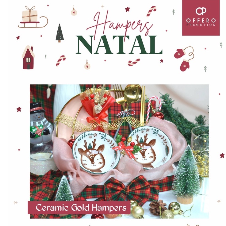 Jual Hampers Christmas Hampers Natal Ceramic Hampers Natal