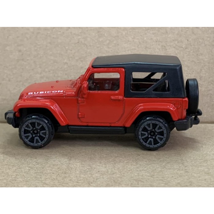 Majorette Trailer Jeep Wrangler Rubicon Merah Loose Pack