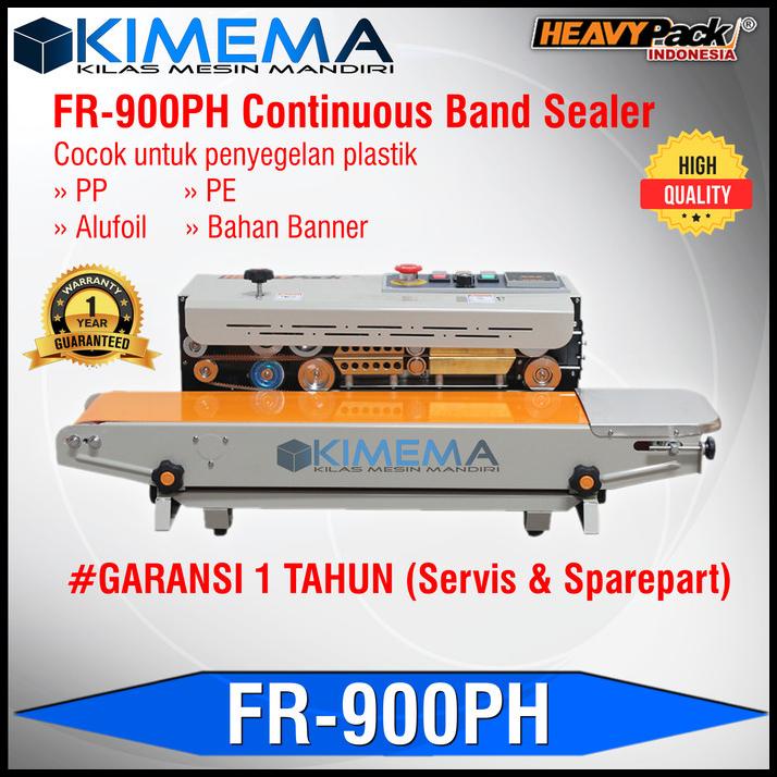 Promo Heavypack Fr-900Ph Continous Band Sealer Fr-900 Ph Mesin Segel Kemasan