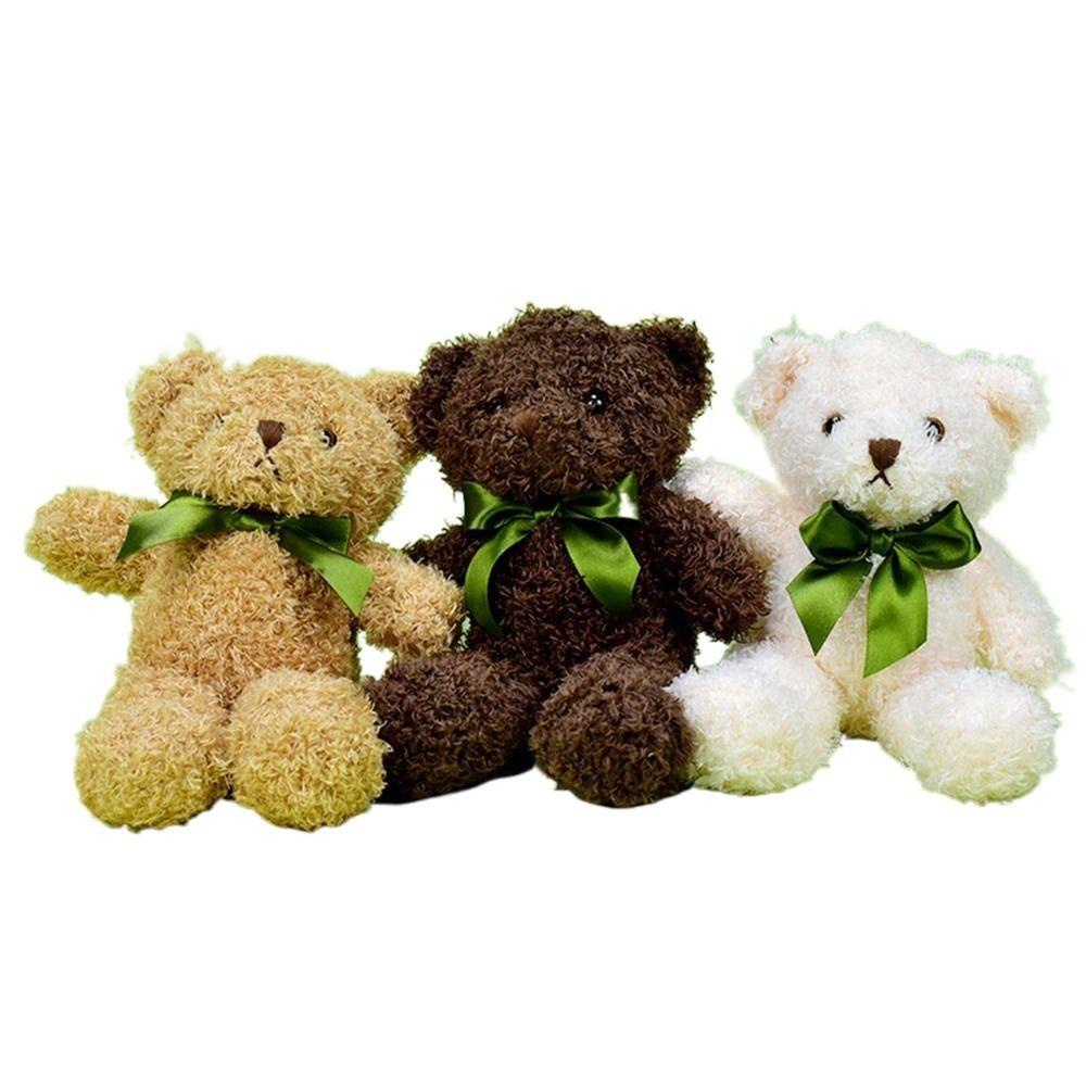 REBUY Rebuy Teddy Bear Plush Toy Lucu Ulang Tahun Boneka Mainan Anak 3warna Plush Toy Boneka Binatang