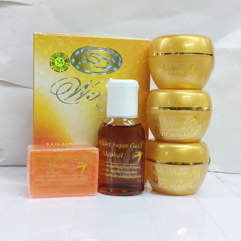 Paket Cream WSG Holo M - Paket Walet Super Gold 5in1