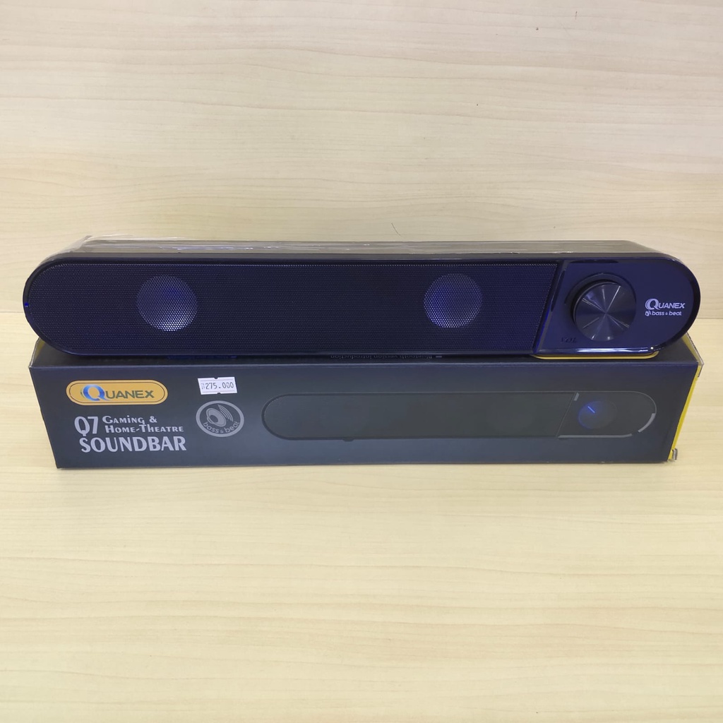 SPEAKER QUANEX Q7 SPEAKER SOUNDBAR BLUETOOTH - GARANSI 1 TAHUN