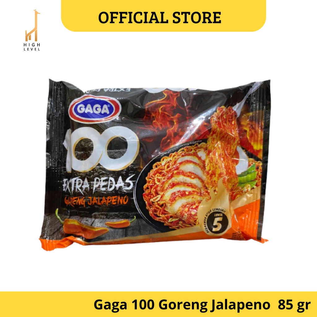 

Mie Goreng Gaga 100 Jalapeno Extra Pedas 85 gr