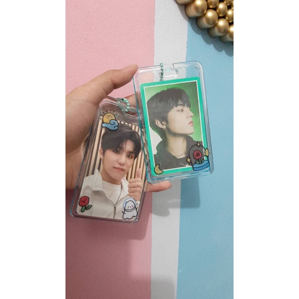 

Ready ID CARD Transparent ID Card Holder KPOP CUSTOM