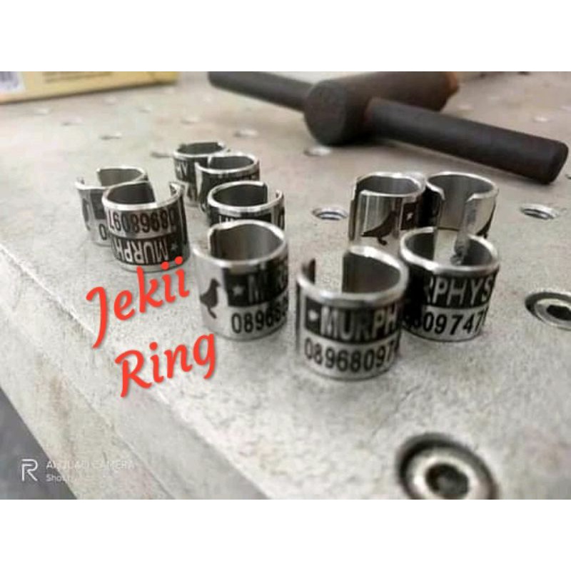 Ring baja bela, buat burung merpati dewasa,...