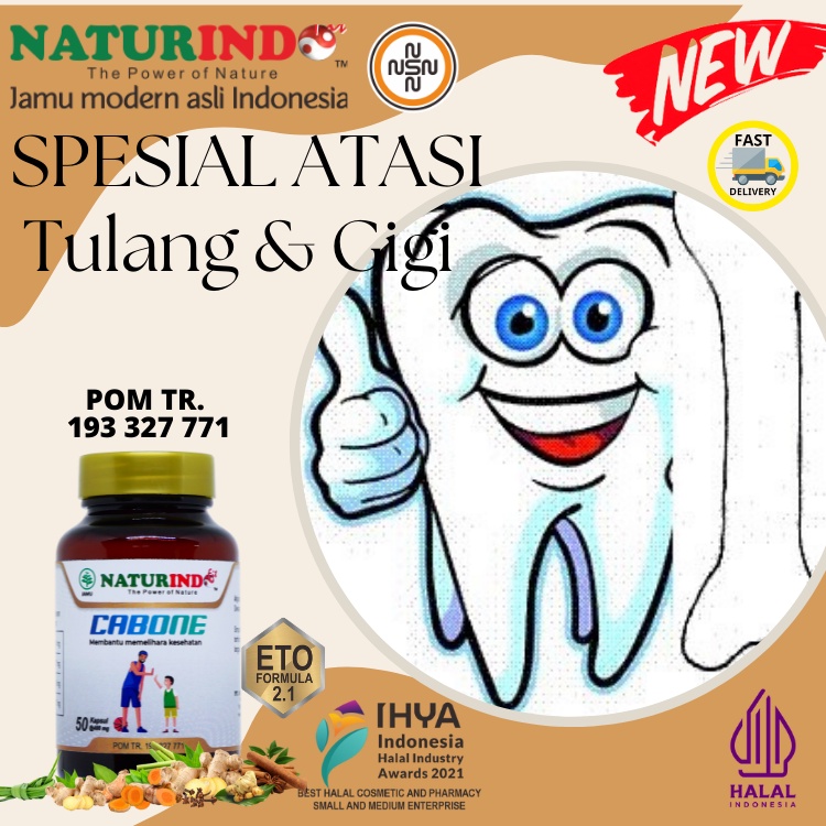 Naturindo Cabone Obat Patah Tulang Retak Ampuh
