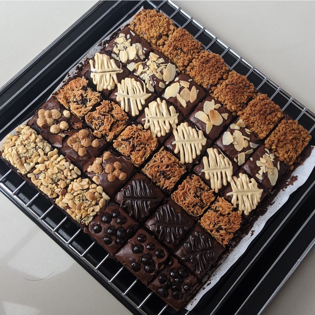 

FUDGY_brownies/coklat/Greetea