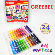 

Crayon/Oil Pastels 24 Warna Greebel