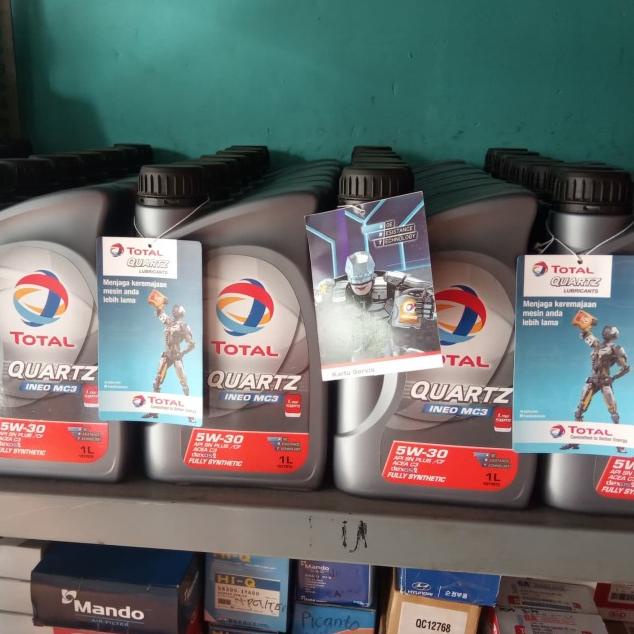 OLI MOBIL TOTAL INEO MC3 5W-30 PROMO MURAH