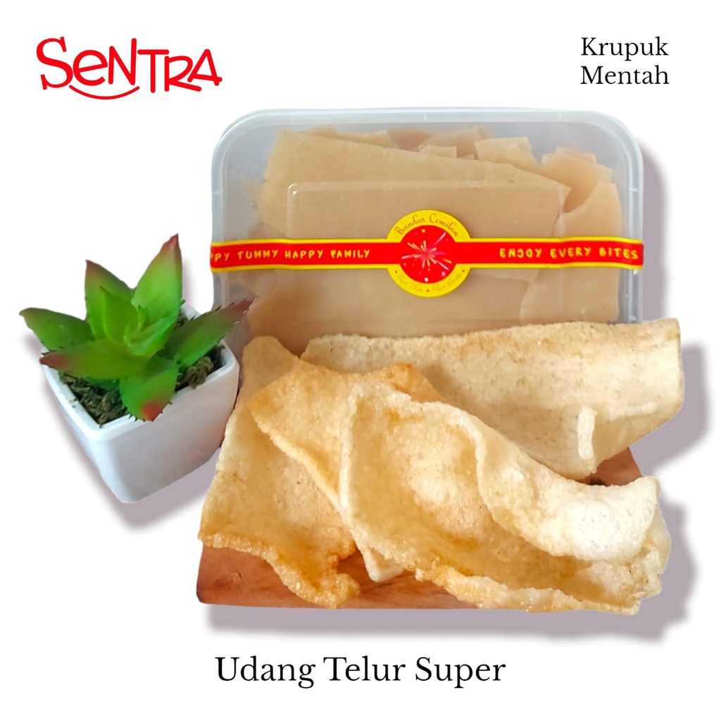 

Kerupuk Udang Telur Super || Kerupuk Kering Mentah Box Premium
