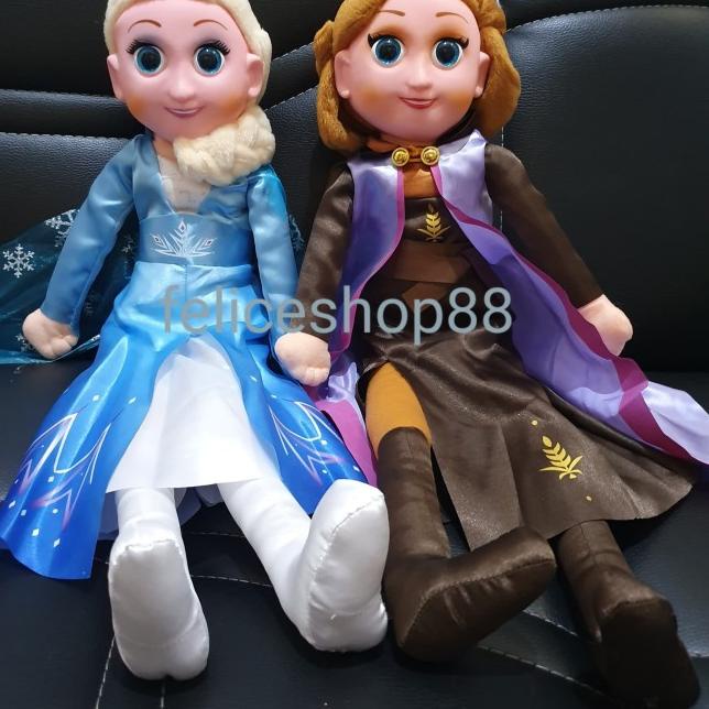 boneka frozen elsa dan anna import - elsa
