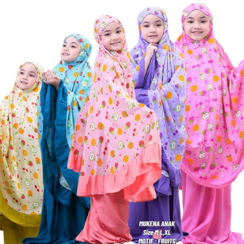 Mukenah Anak TK sampai Sd Murah Rayon Berkualitas