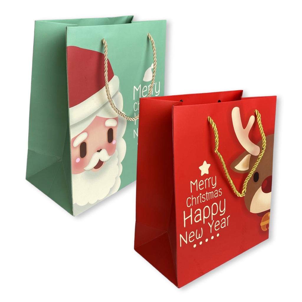 

Scoop Kantong Kertas Natal Paper Bag Santa Reindeer 21.5x26x12.5cm 64402100