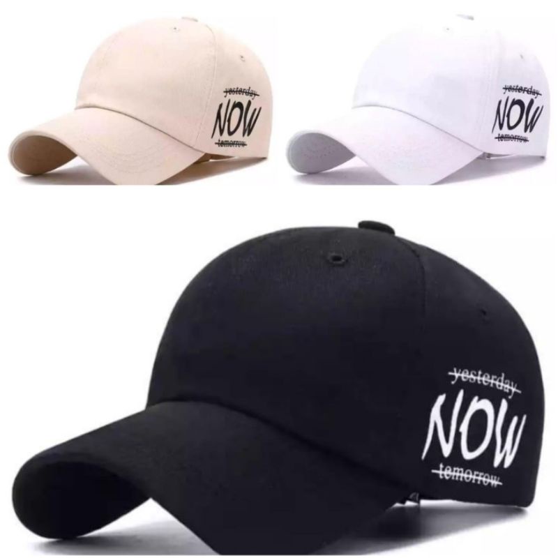 TOPI PRIA DISTRO ORIGINAL BASEBAL DEWASA PRIA DAN WANITA LOGO NIKE & NOW BORDIR TERMURAH