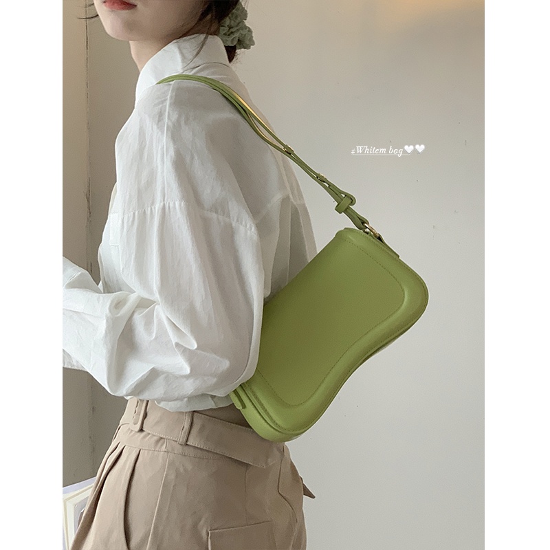 Suhao niche desain tas ketiak wanita musim panas 2022 tas pelana fashion trendi baru high-end gaya barat all-match messenger bag