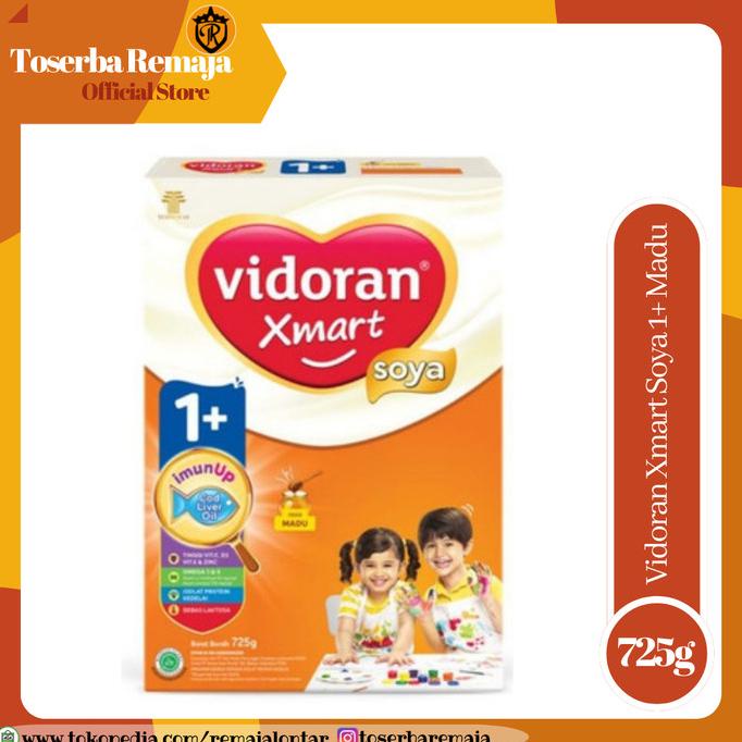 VIDORAN XMART 1+ SOYA 725GR MADU