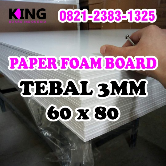 

paper foam board 3mm 60x80