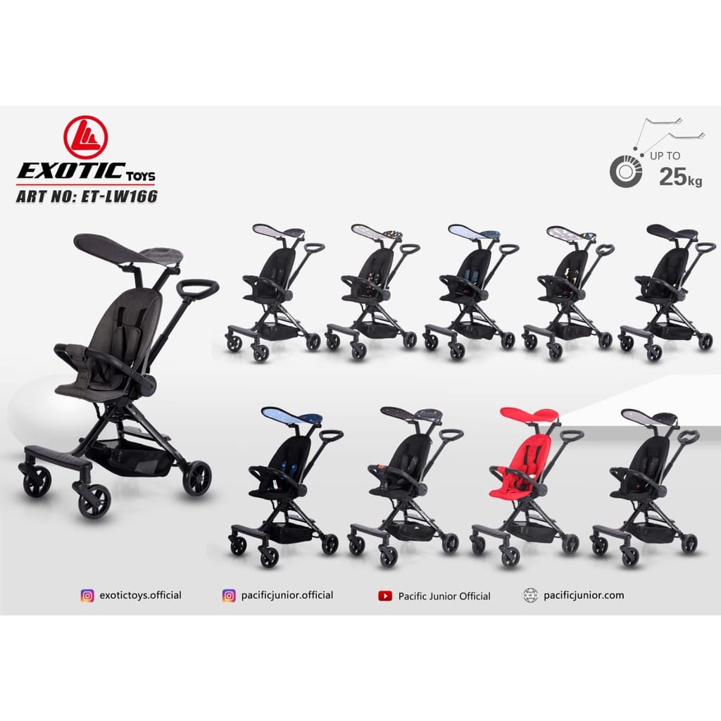 BABY STROLLER EXOTIC LW166 kereta dorong/Dorongan anak
