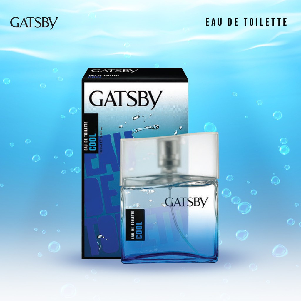 Ningrum - Gatsby Eau De Toilette Cool 100ml Parfume | Pafum Pria Wangi Tahan Lama 100% Original Kemasan Botol Gelas - 9016