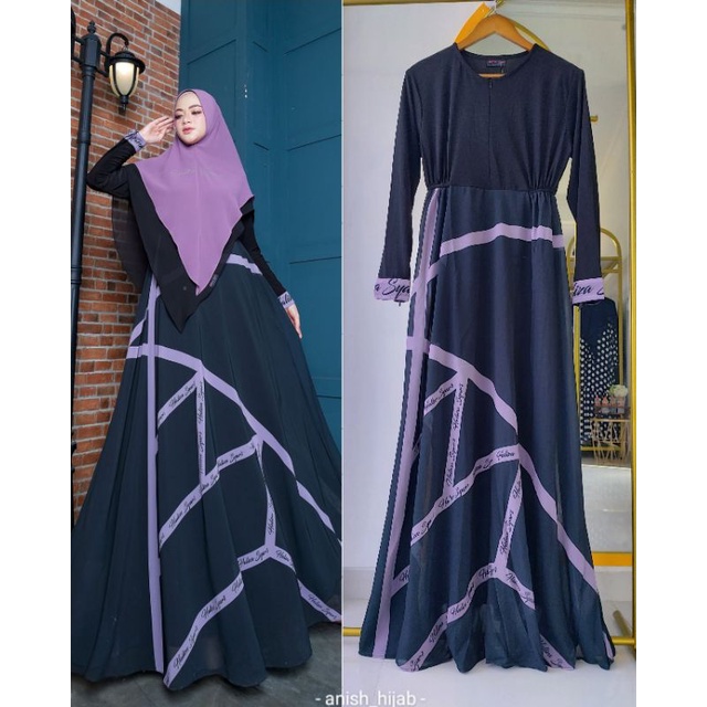 Qonita BLACK ori by Haliza syari