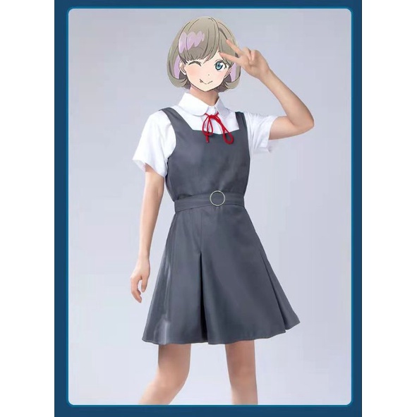 [MikanHiro Store] Cosplay Lovelive Keke Tang Shibuya flower sound COS clothing daily campus uniform Cosplay Tang Coco COS clothing spot speed