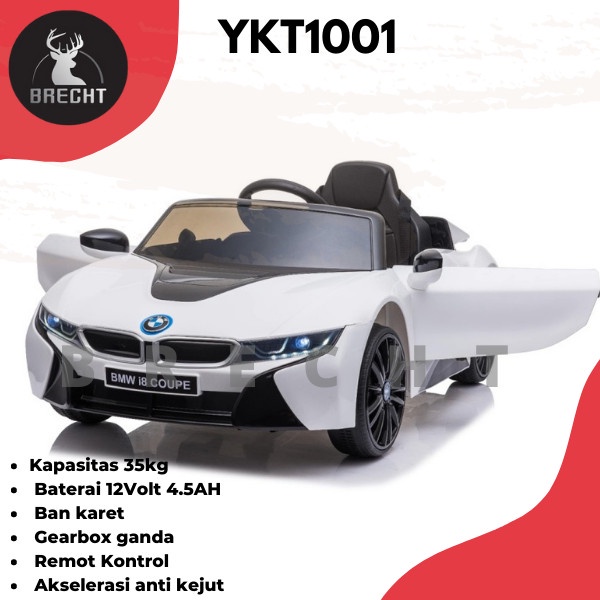 Mainan Anak Mobil Aki BMW I8 Yukita 1001