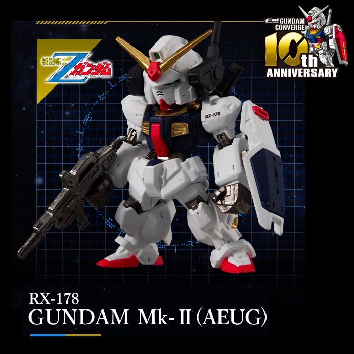 [Converge] Gundam MK-II A.E.U.G Universal Century 10th Anniversary (PBandai)